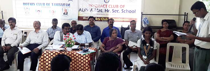 Alpha matriculation chennai - Academics club activities NCC and NSS